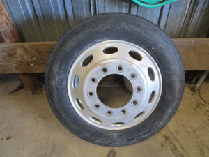 Sumitomo 25570 R22.5 Tire & Alum Wheel