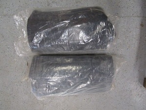 (2) Hopper Bottom Tarps Size
