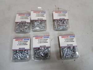 (6) Boxes Oval Head Rivet Assortments 58 - 1 - 1 14