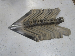 (11) Adams 18 Field Cultivator Sweeps