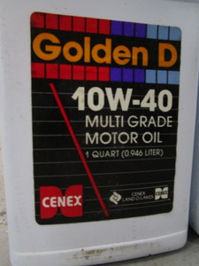 (24) Quarts Cenex Golden D 10W40 Oil