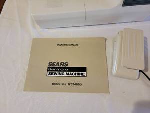 lot 51 image: Kenmore Sewing Machine 24 Stitch Model