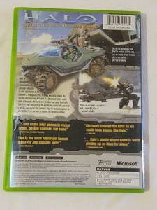 lot 54 image: First Addition Halo Game (xbox)