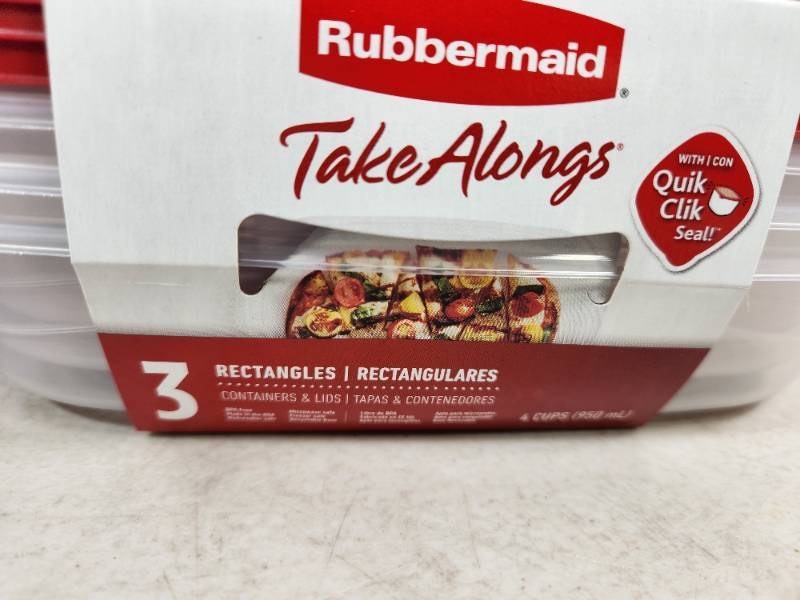 lot 39 image: 2 New Rubbermaid Take Along Sets