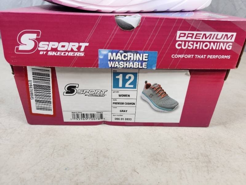 lot 46 image: New Skechers Sport Memory Foam Shoes Size 12