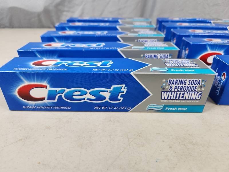 lot 66 image: 10 New Tubes of Assorted Crest Toothpaste