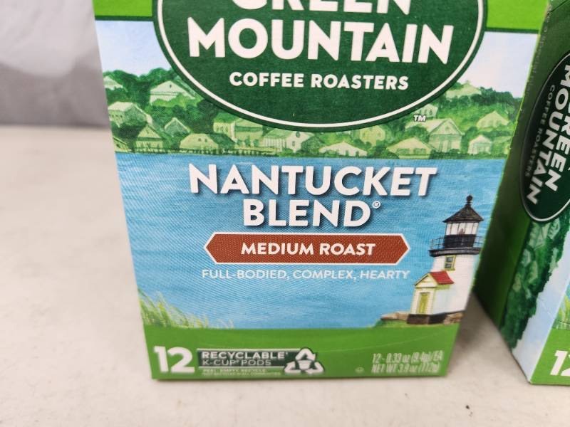 lot 99 image: 36 New Green Mountain Coffee K Cups