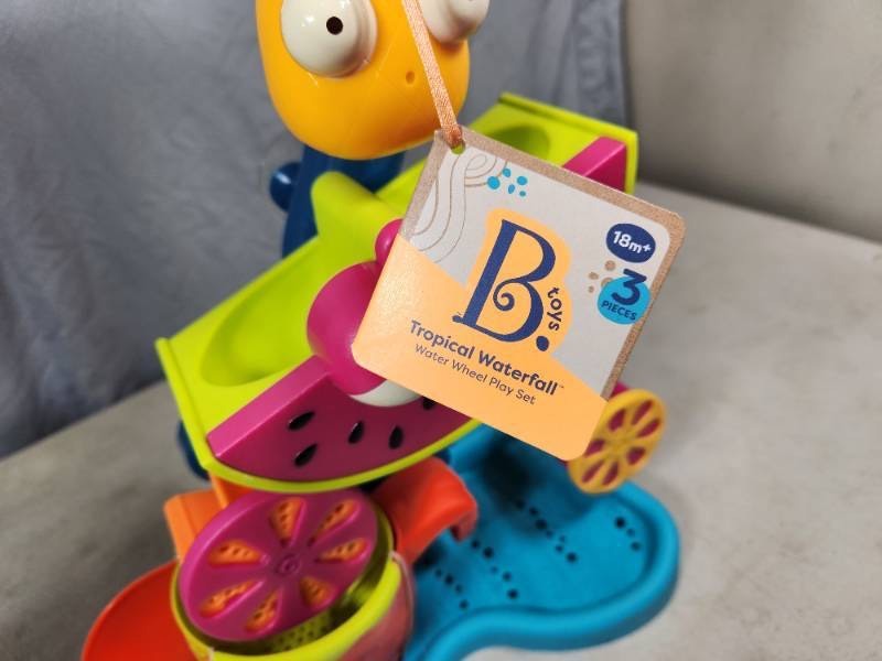 lot 114 image: 2 New B Toys Tropical Waterfall Bathtub Toys