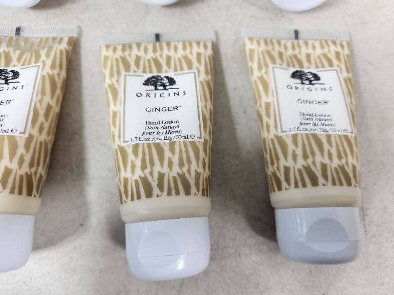 lot 116 image: 10 New Travel Sized Tubes of Origins Hand Lotion