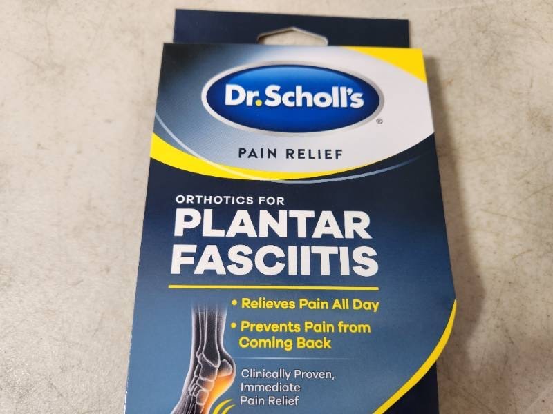 lot 165 image: New Dr Scholls Orthotics