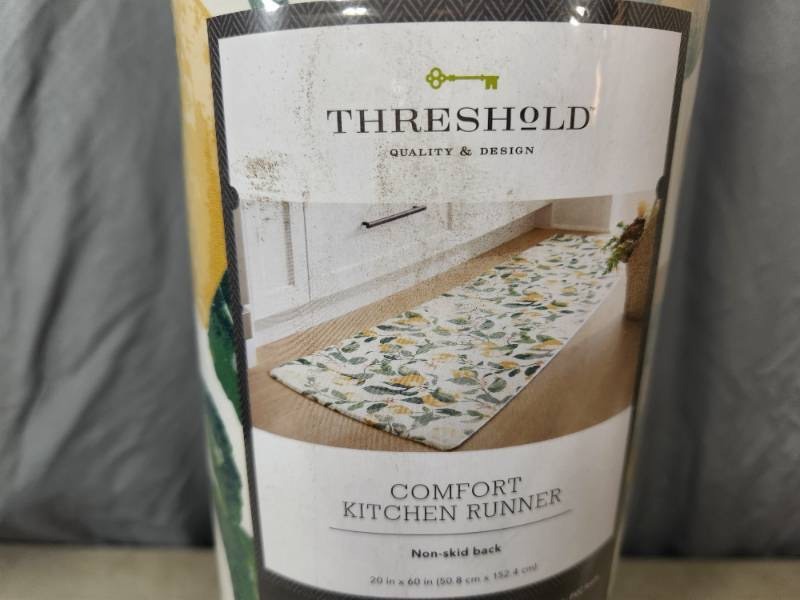 lot 168 image: New Threshold Comfort Kitchen Runner