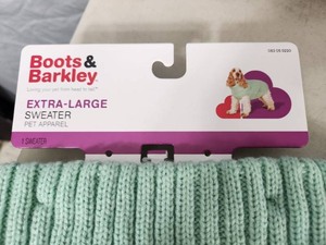 lot 191 image: 8 New Boots and Barkley Dog Sweaters