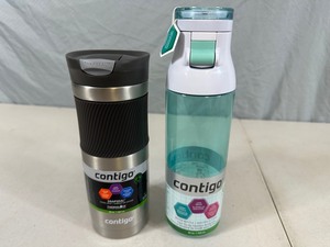 lot 12 image: 2 New Contigo Tumblers