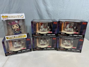 lot 13 image: 6 New Funko Pop Collectible Figurines