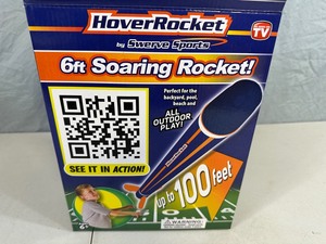 lot 44 image: New HoverRocket 6 ft Rocket Toy