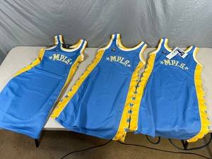 lot 71 image: 3 New Minneapolis NBA Dresses Size L