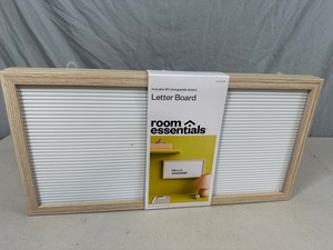 lot 130 image: New Message Board with Numbers and Letters