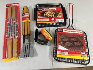 lot 132 image: New BBQ Cooking Accessories