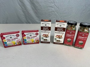 lot 139 image: New Watkins Vanilla, Sprinkles, Food Coloring