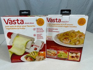 lot 152 image: 2 New Vasta Sheet and Noodle Slicers
