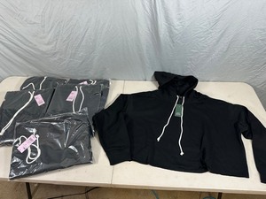 lot 154 image: 6 New Hooded Sweatshirts