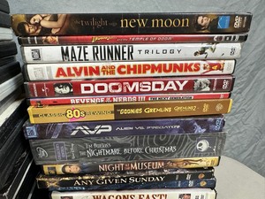 lot 163 image: DVDs, Assorted Electronics