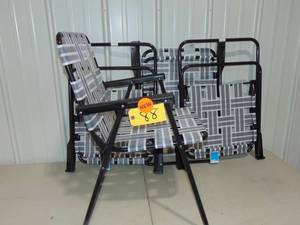 lot 88 image: 4 Pack lot Webbed Lawn Chairs