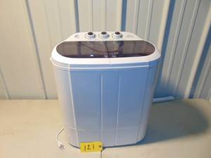 lot 121 image: Toread Portable Washing Machine 9lb Capacity