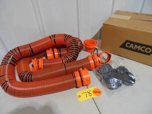 lot 78 image: Camco Rhino Extreme Sewer Hose - 20 Ft