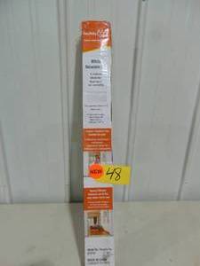 lot 48 image: EasyBaby White Retractable Gate Fits 13 -55 Openings