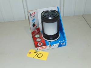 lot 70 image: Coleman Divide  Push 425 Lumens LED Lantern with BatteryLock