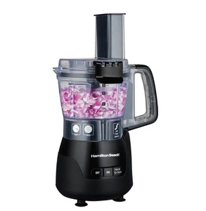 lot 34 image: Hamilton Beach - Stack & Snap 4-Cup Food Processor - Blacktransparent