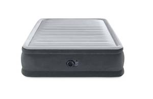 lot 67 image: Intex 64413ED Elevated Dura Beam Fiber Tech Airbed with Pump, Queen Size