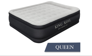 lot 39 image: King Koil Luxury Air Mattress Queen with Built-in Pump for Home, Camping & Guests - 20