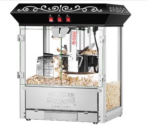 lot 82 image: Great Northern 10 oz Perfect Popper Countertop Style Popcorn Machine Black