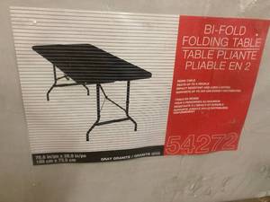 Poly Folding Table