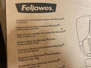 Fellowes Pro Back Support Cushion