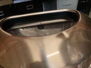 Open Top Trash Can