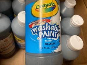 Crayola Washable Black Paint