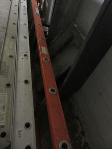 lot 103 image: KELLER AND HUSKY LADDERS