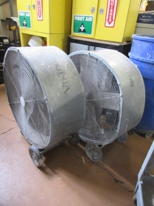 lot 133 image: MAXX AIR DIRECT DRIVE DRUM FANS