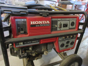 lot 160 image: HONDA GAS GENERATOR
