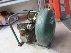 lot 165 image: PANCAKE AIR COMPRESSOR