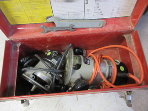 lot 170 image: PORTER CABLE ROUTERS