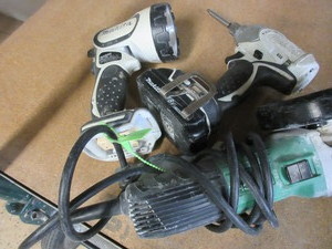 lot 204 image: MAKITA AND HITACHI HAND TOOLS
