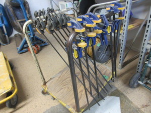 lot 227 image: QUICK GRIP BAR CLAMPS