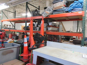 lot 283 image: STEEL KING PALLET RACKING