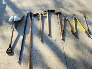 Mixed Outdoor Tool Lot