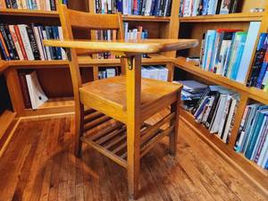 Antique School Desk Chair
