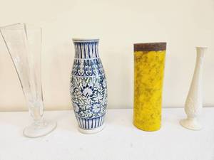 4 Vase Lot